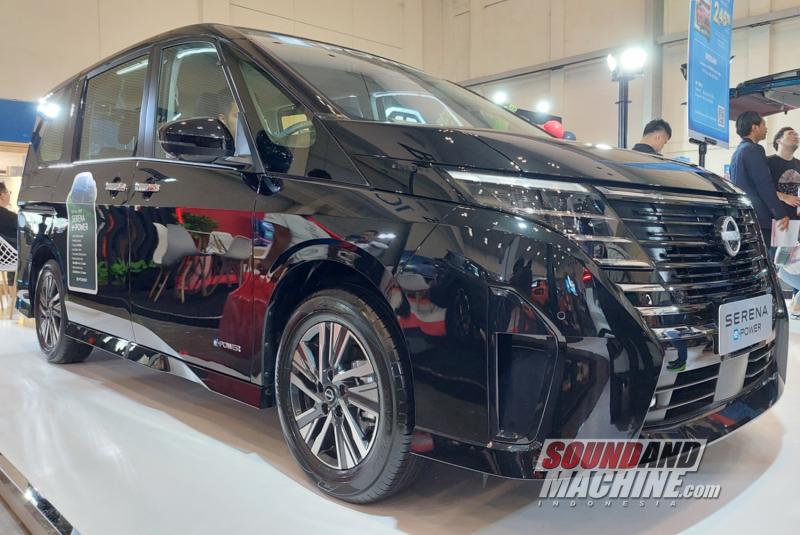 Nissan All-New Serena e-Power di pameran BCA Expo 2024.