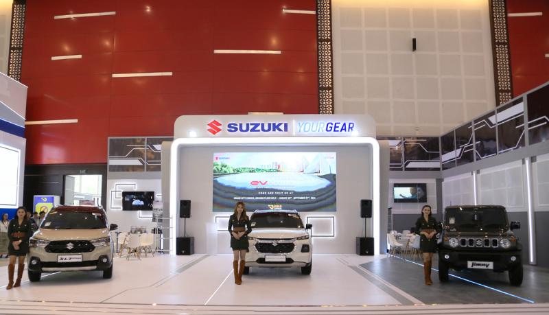 Suzuki hadir di pameran Gaikindo Indonesia International Auto Show (GIIAS) Surabaya 2024. (sumber; Suzuki)