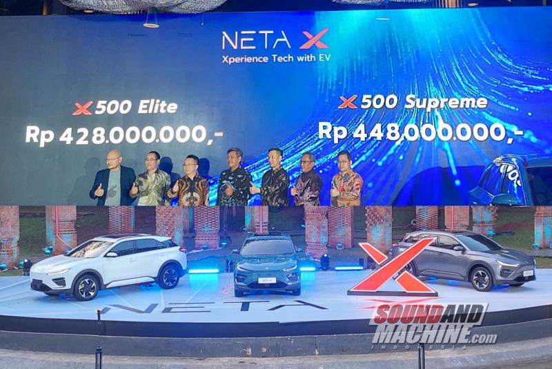 Neta Auto Indonesia telah resmi mengumumkan harga jual Neta X, yaitu mulai dari Rp. 428 juta. 