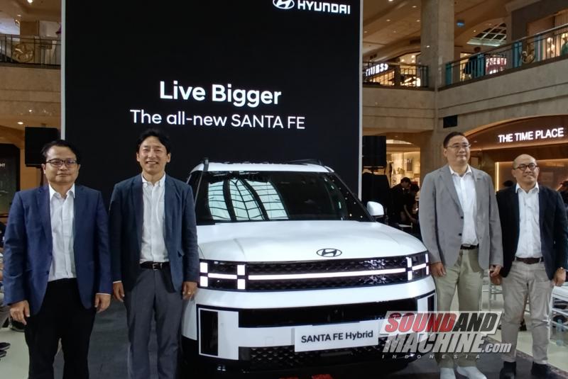 Hyundai Motors Indonesia telah resmi meluncurkan SUV All-New Santa Fe.