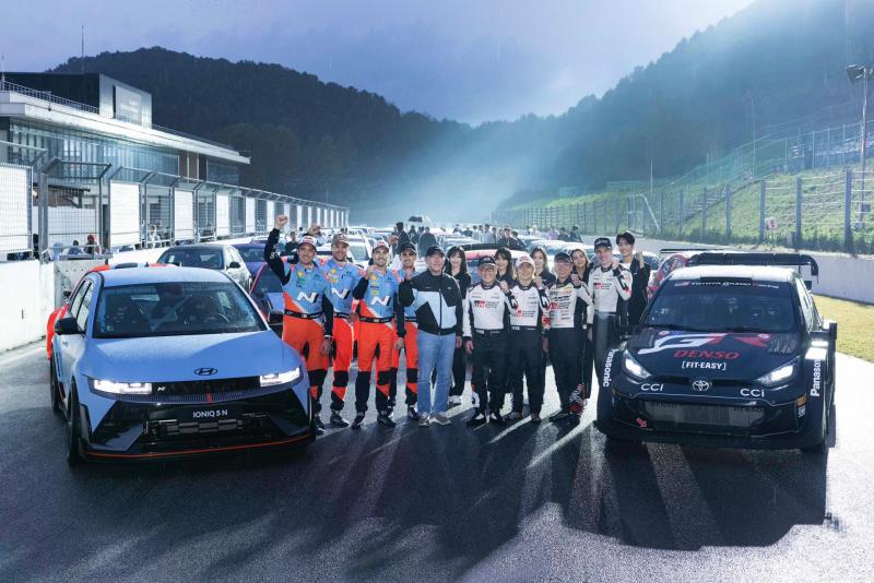 Toyota dan Hyundai adakan festival motorsport bersama untuk masa depan kendaraan performa tinggi masing-masing pabrikan. (sumber: Toyota)