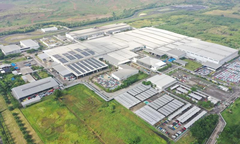 Fasilitas pabrik Daihatsu yang berada di Karawang atau Karawang Assembly Plant (KAP) (sumber: Daihatsu)