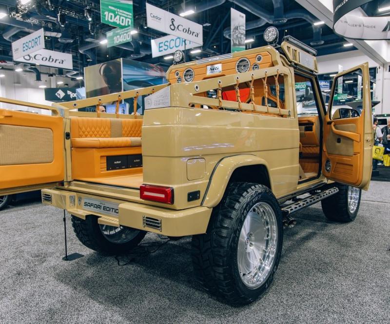 Mobil demo Mercedes-Benz G-Class dengan audio Audison di SEMA 2024. (sumber: S-Klub LA)